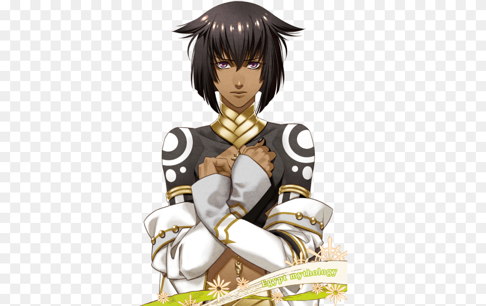 Anime Boy Hairstyles Kamigami No Asobi Cosplay Anubis, Book, Publication, Comics, Adult Free Png Download