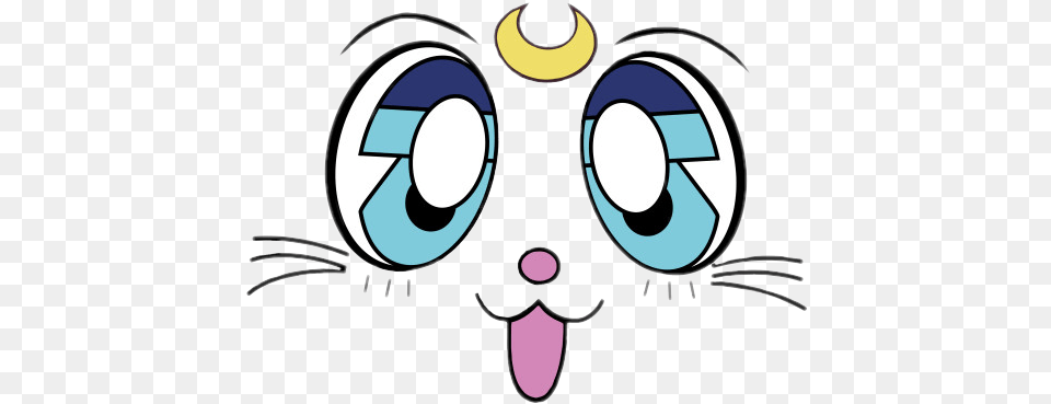 Anime Cat Cats Moon Sailormoonsailor Moon Artemis Luna Png