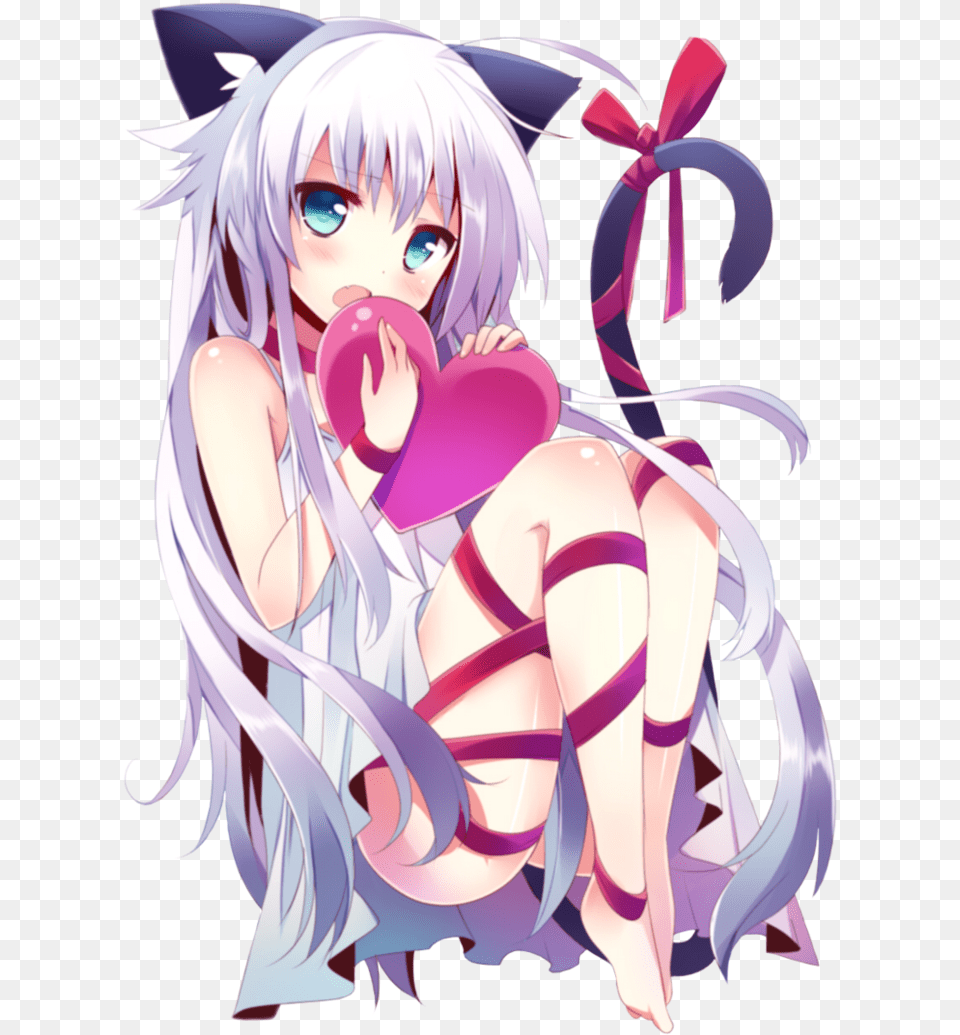 Anime Cat Ears, Book, Comics, Publication, Baby Free Transparent Png