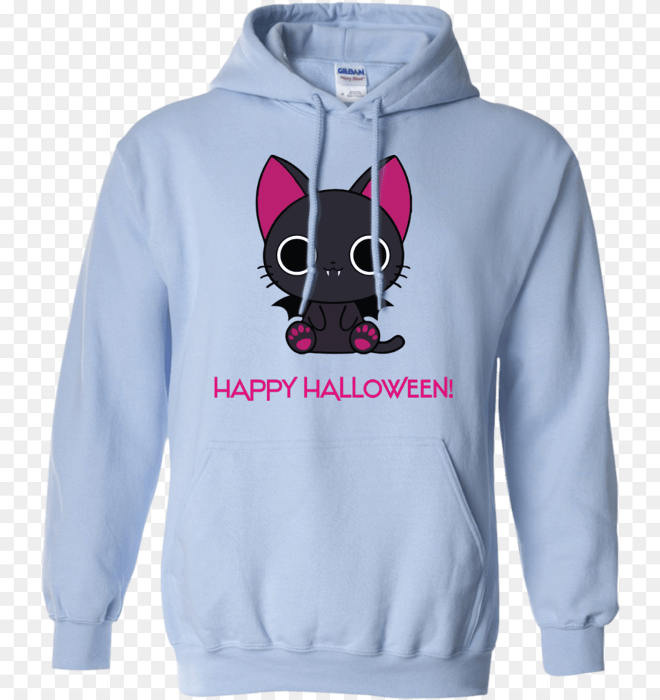 Anime Cat Halloween Pullover Hoodie U2013 Teeever Volleyball Pullover Designs, Clothing, Knitwear, Sweater, Sweatshirt Free Png Download