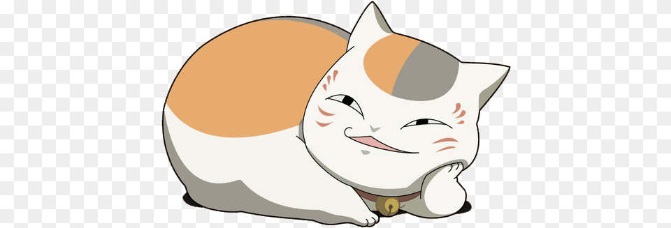 Anime Cat Natsume Yuujinchou Nyanko Sensei, Animal, Mammal, Manx, Pet Free Transparent Png