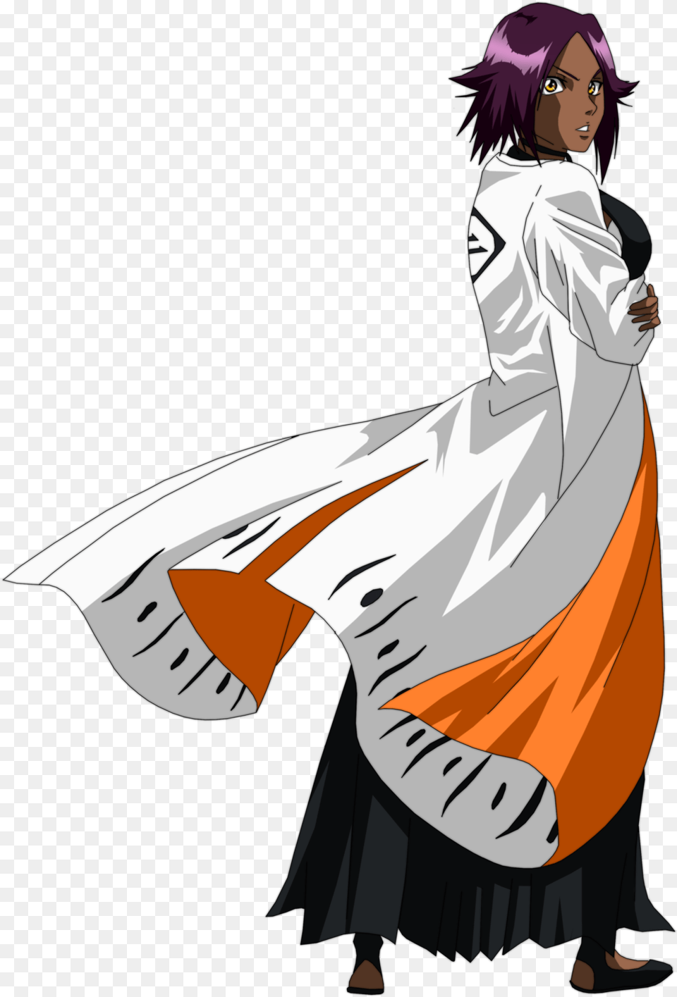 Anime Characters Bleach Bleach Yoruichi, Book, Comics, Publication, Adult Free Transparent Png