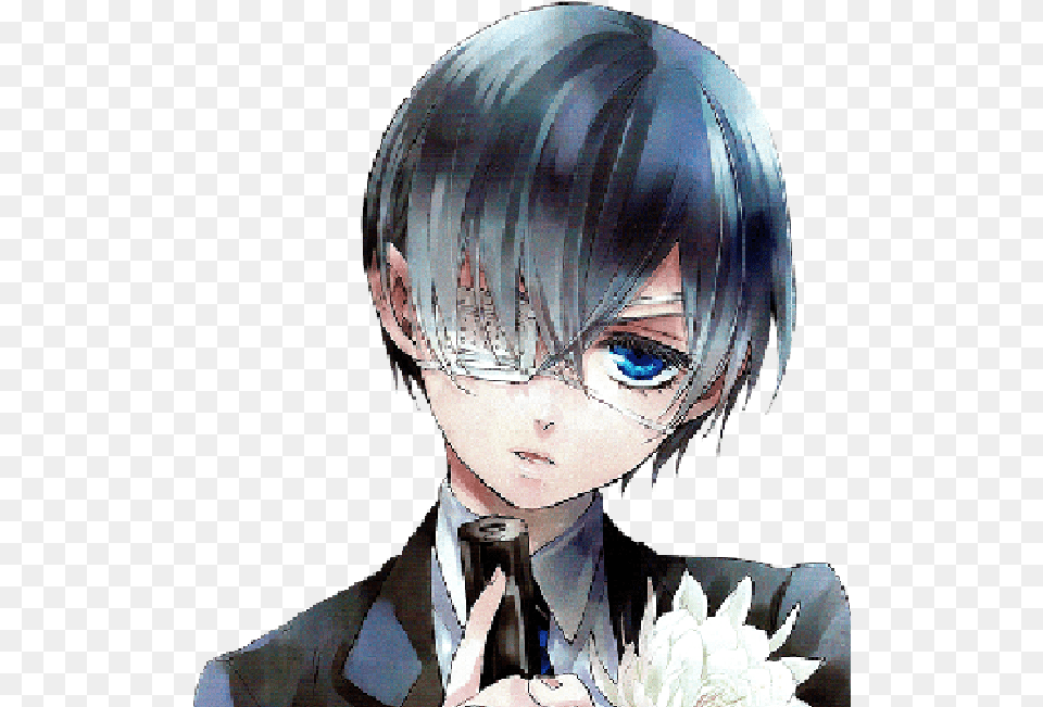 Anime Characters Male Ciel Phantomhive Icon, Adult, Publication, Person, Woman Png