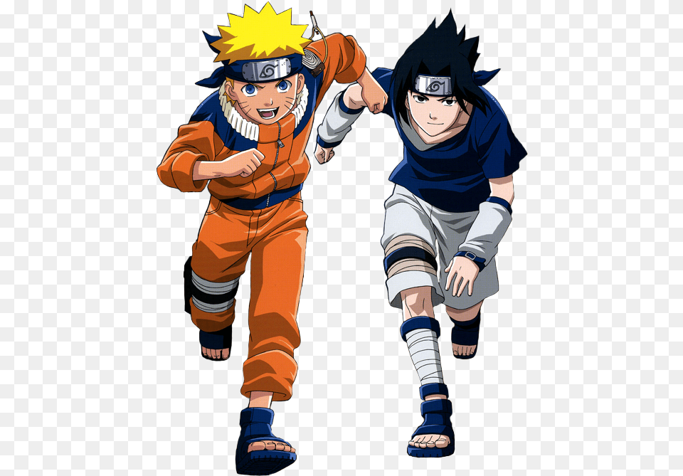 Anime Characters Of Naruto, Book, Comics, Publication, Baby Free Transparent Png
