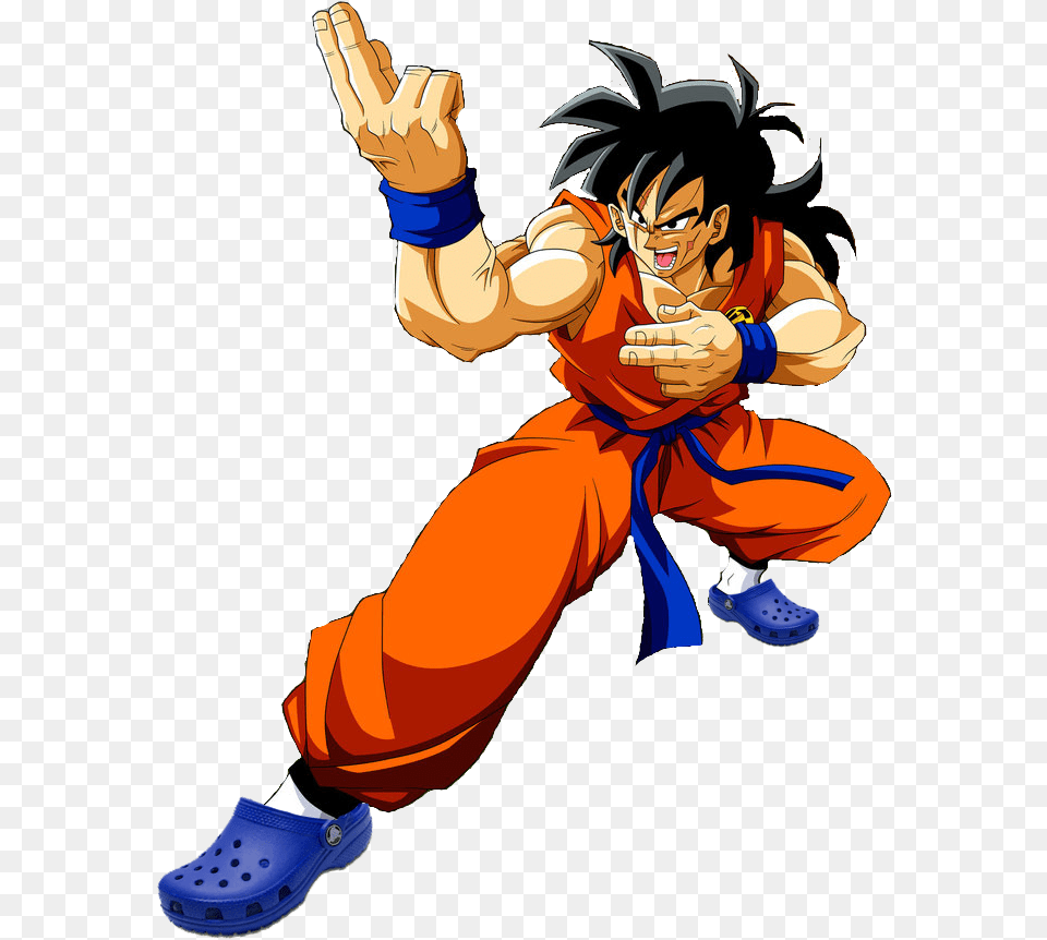 Anime Characters With Crocs Dms Open Dragon Ball Yamcha, Book, Comics, Publication, Person Free Png