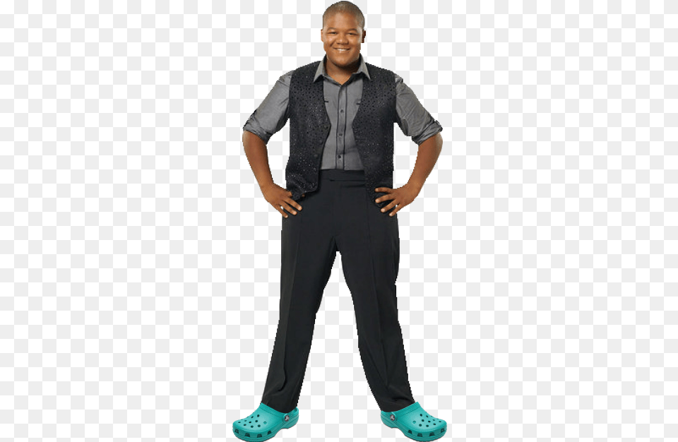 Anime Characters With Crocs Dms Open Kyle Massey Dancing With The Stars, Clothing, Formal Wear, Suit, Vest Free Png