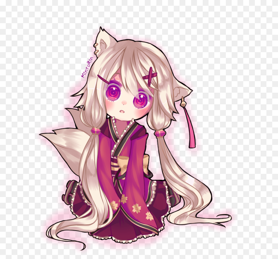 Anime Chibi Cute Image, Publication, Gown, Formal Wear, Fashion Free Transparent Png
