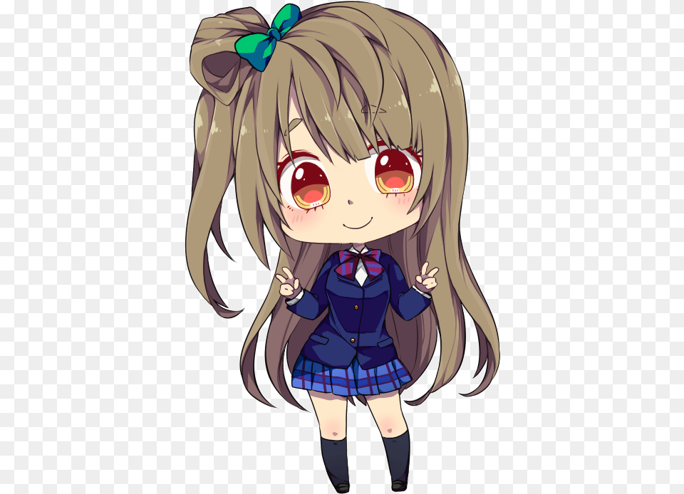 Anime Chibi Gif Anime Chibi Gif, Book, Comics, Publication, Person Free Transparent Png