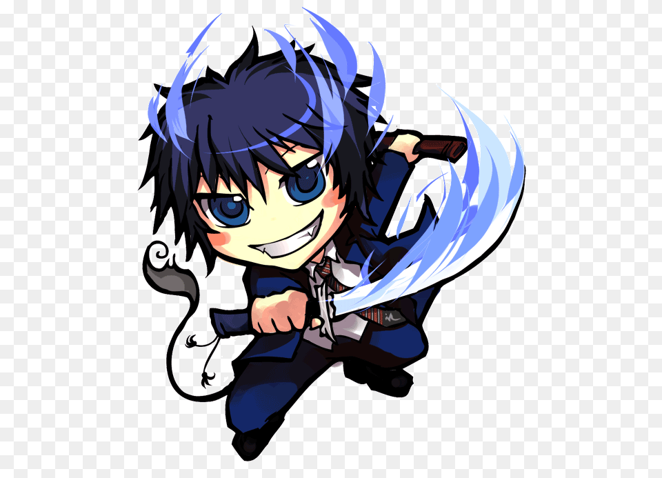 Anime Chibi Sin Fondo Image, Book, Comics, Publication, Baby Free Png Download