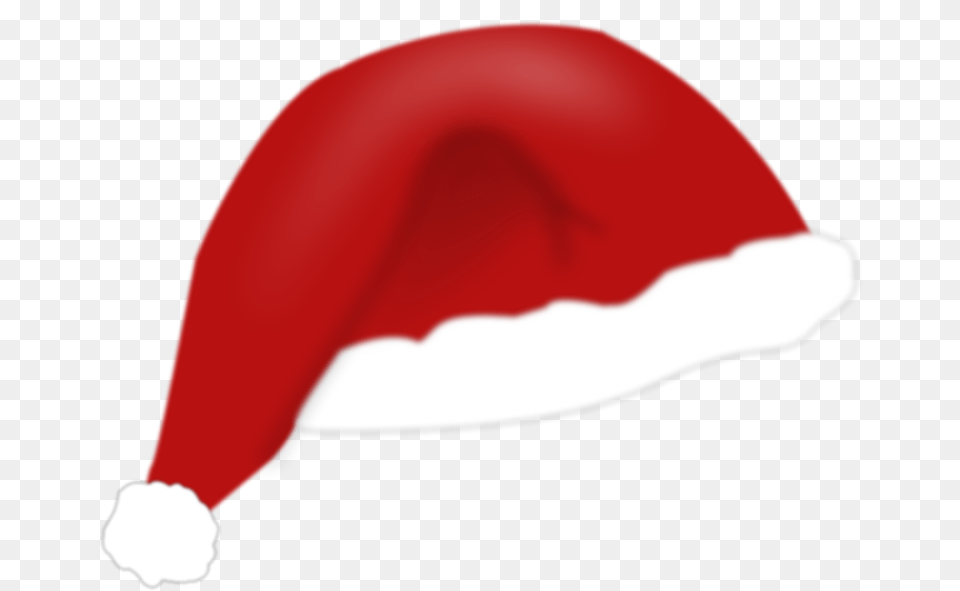 Anime Christmas Hat Santa Hat Flat, Food, Ketchup, Meal, Body Part Free Png