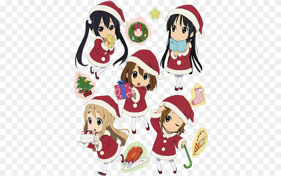 Anime Christmas Tumblr Merry K On Christmas Shirt, Book, Comics, Publication, Baby Free Transparent Png