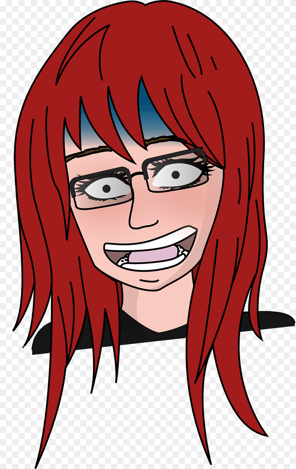 Anime Clipart, Book, Comics, Publication, Adult Free Png