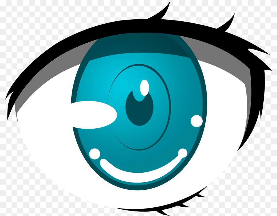 Anime Clipart Cartoon Eyes Animated Background Anime Eyes, Logo, Disk Png Image