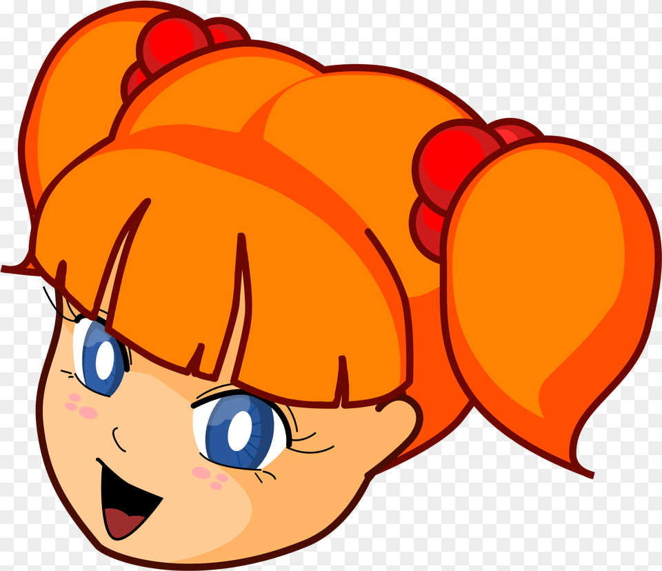Anime Clipart Woman Girl Face Clipart, Cartoon Free Png