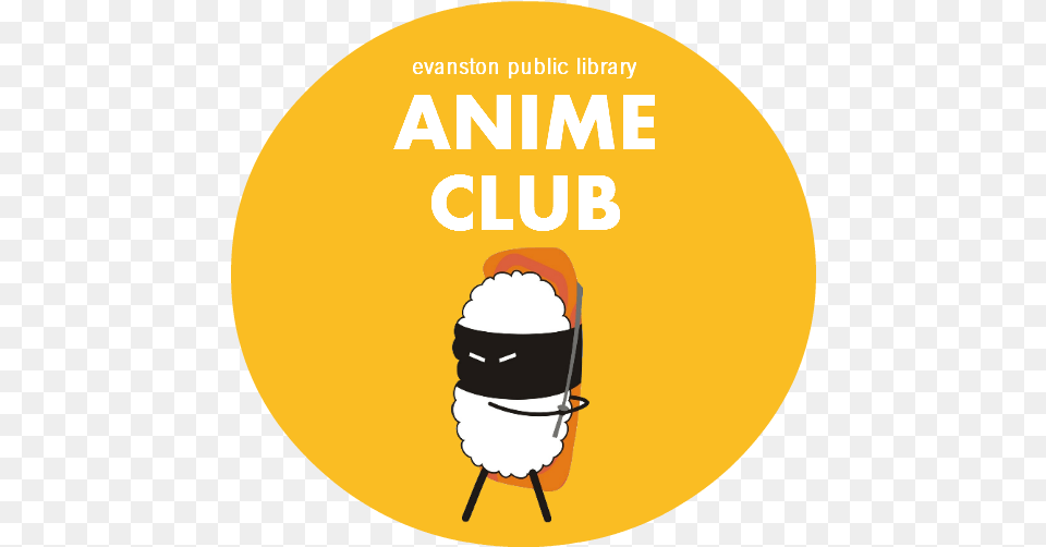 Anime Club Evanston Public Library Clip Art, Disk, Advertisement, Poster, Photography Free Transparent Png
