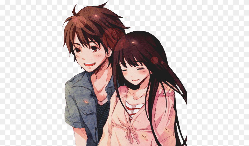 Anime Couple Images Transparent Anime Couple, Publication, Book, Comics, Adult Free Png