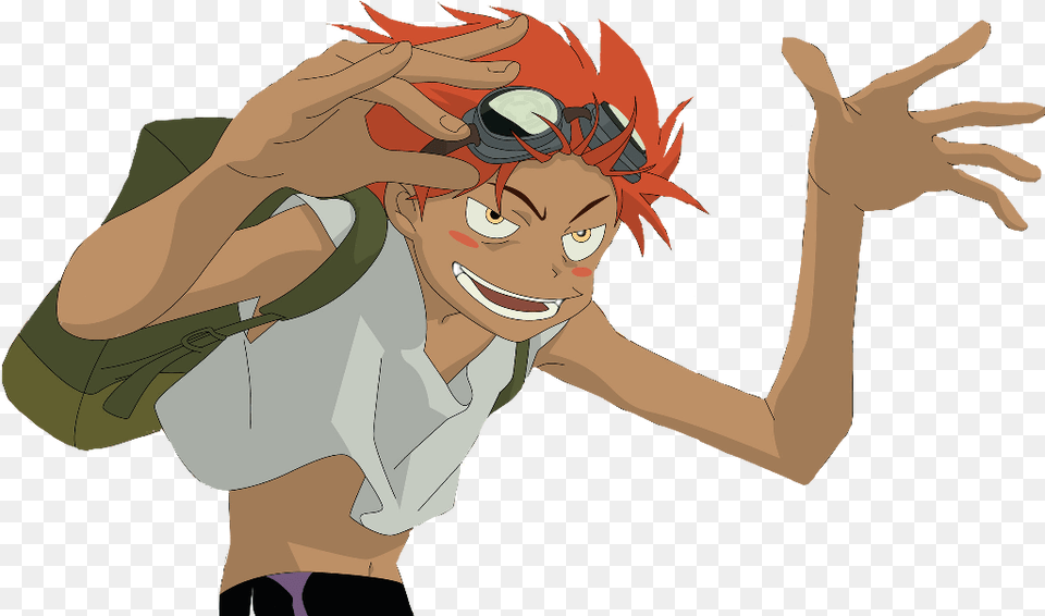 Anime Cowboybebop Ed Edward Cute Redhair Freetoedit Ed Cowboy Bebop, Book, Comics, Publication, Person Png