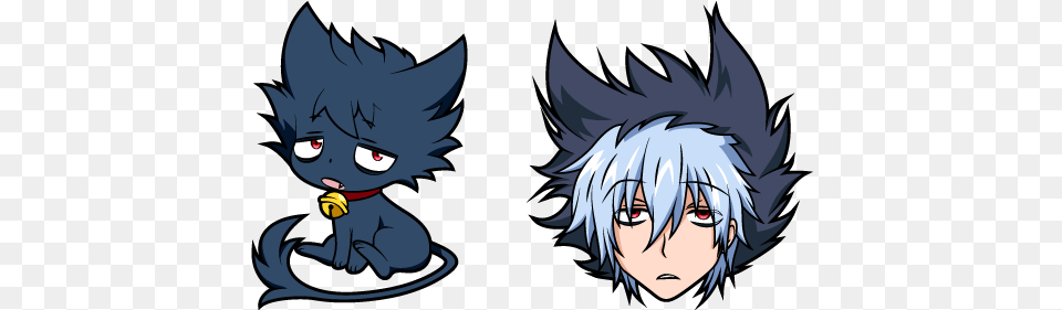 Anime Cursors Collection Sleepy Ash Cat Servamp, Publication, Book, Comics, Adult Png