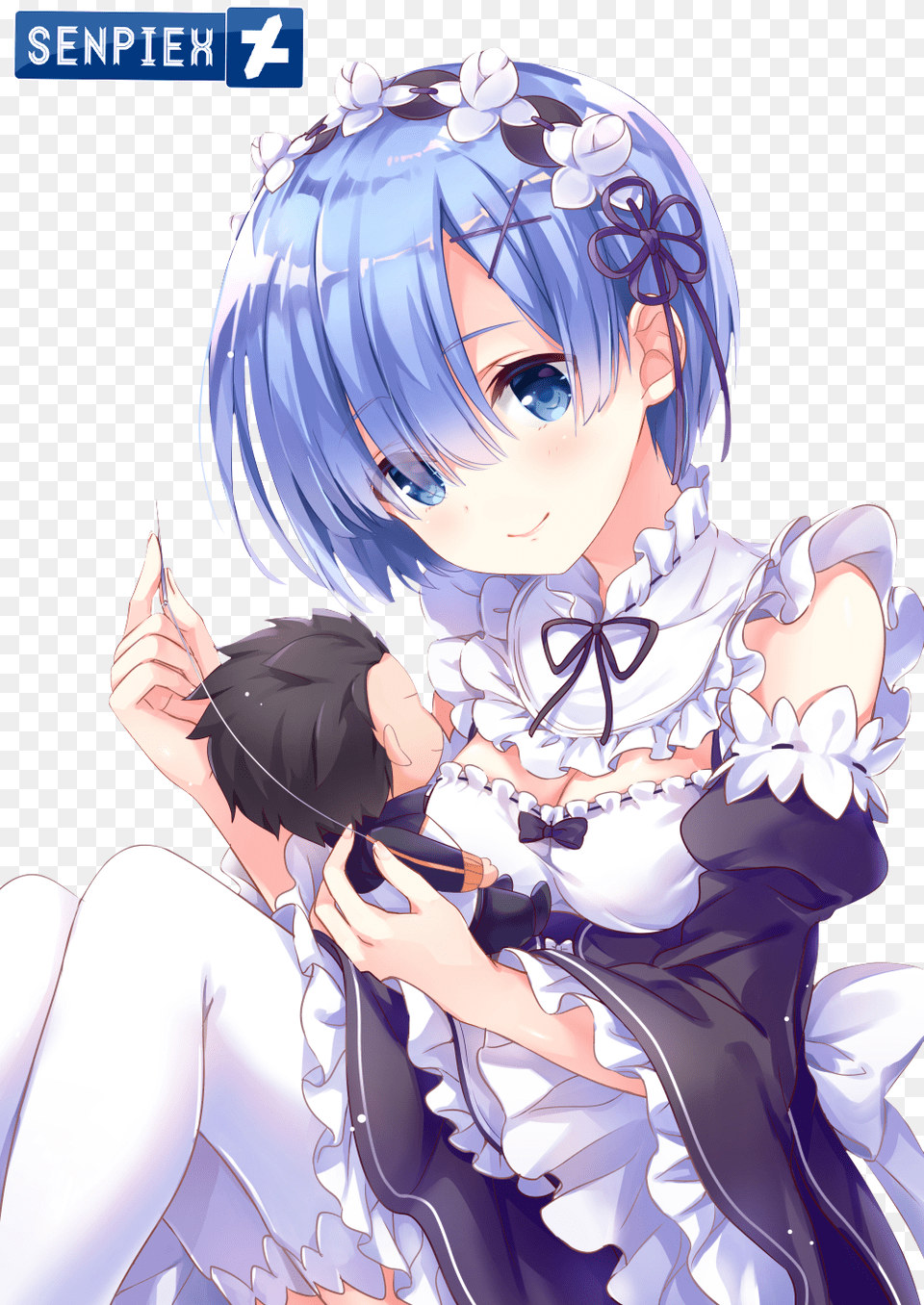 Anime Cute Anime Wow Anime Girls Animelove Animenice Rem, Book, Comics, Publication, Baby Free Png Download