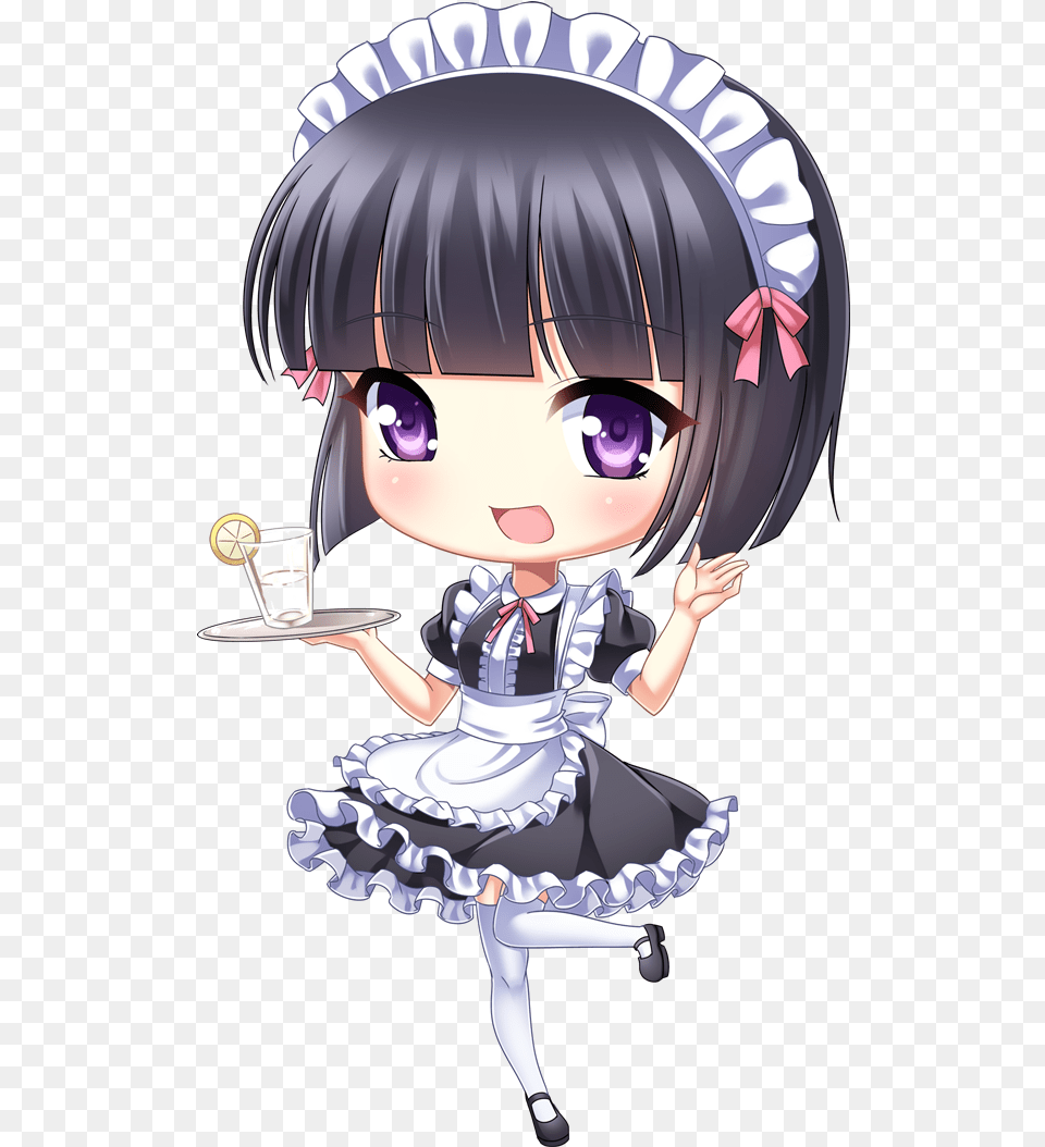 Anime Cute U0026 Clipart Ywd Maid Clipart Cute, Book, Comics, Publication, Baby Free Transparent Png