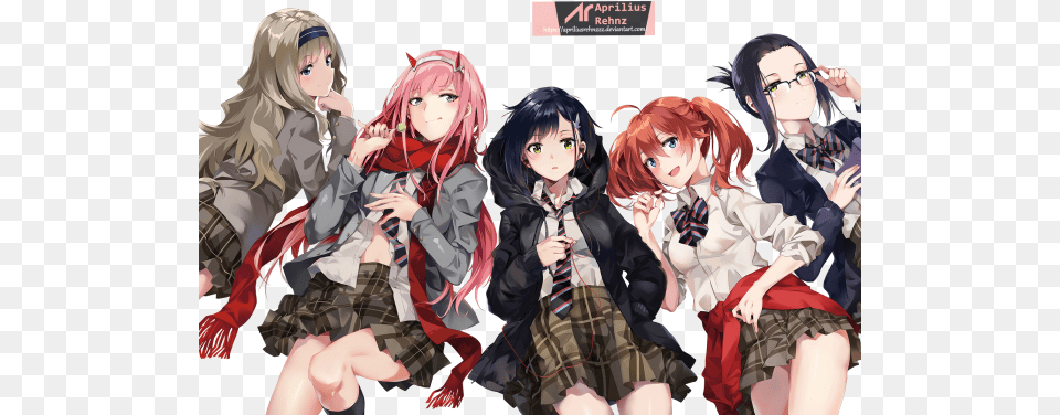 Anime Darling In The Franxx Wallpapers And Darling In The Franxx, Publication, Book, Comics, Adult Free Png Download