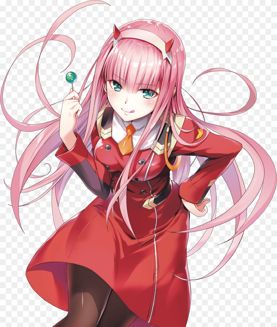 Anime Darling In The Franxx Zero Two, Publication, Book, Comics, Adult Png Image