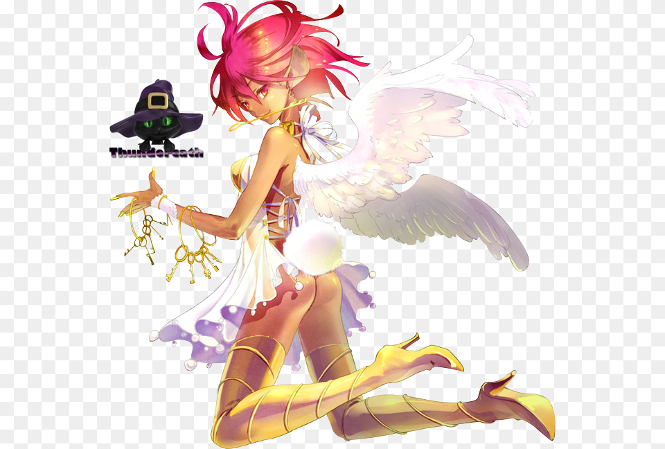 Anime Demon Fairy, Book, Comics, Publication, Adult Png Image