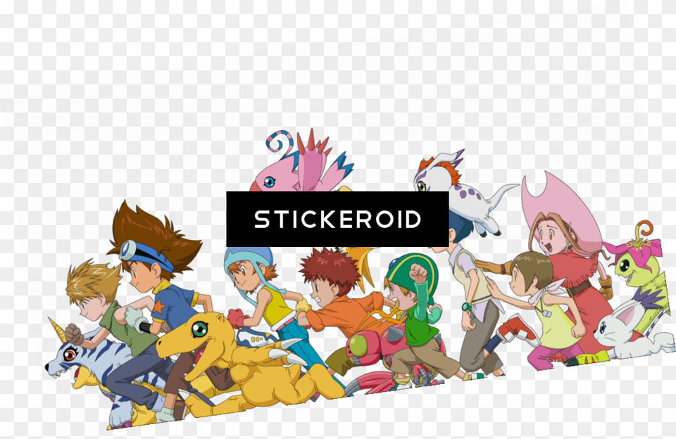 Anime Digimon, Publication, Comics, Book, Baby Free Png Download