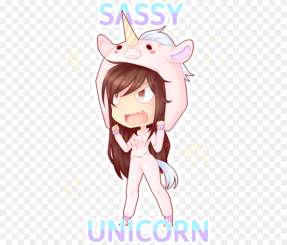 Anime Drawing Unicorn Sassy Unicorns, Book, Comics, Publication, Face Free Transparent Png