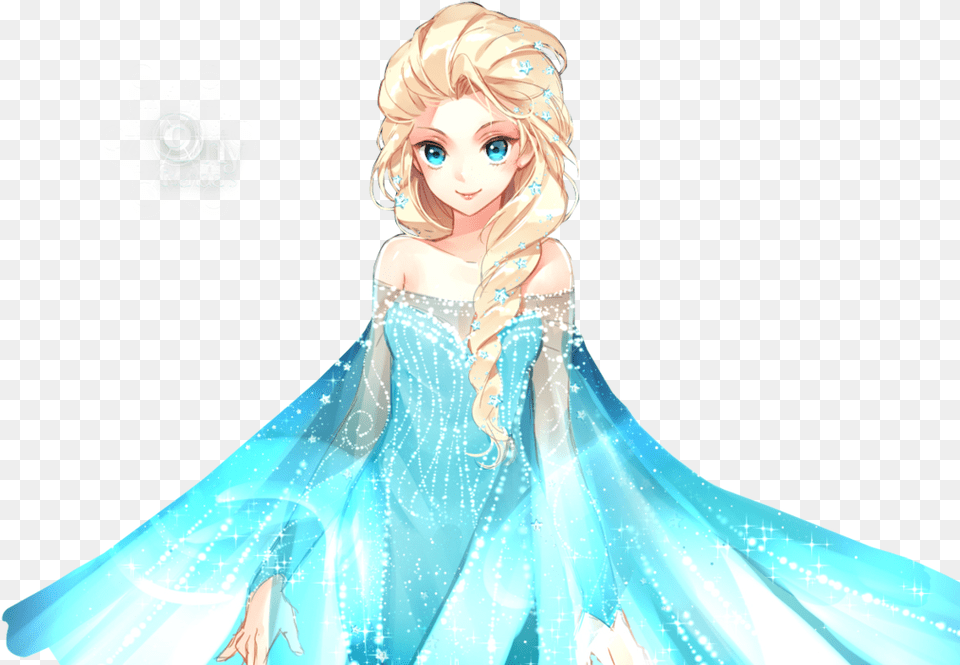 Anime Elsa, Clothing, Dress, Adult, Wedding Png Image