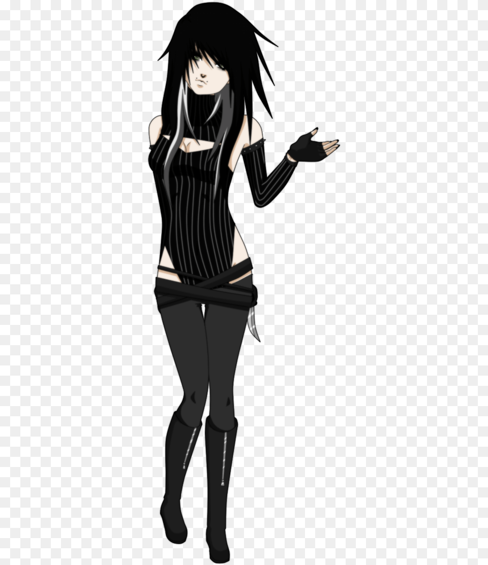 Anime Emo Girl Oc, Publication, Book, Comics, Manga Free Transparent Png