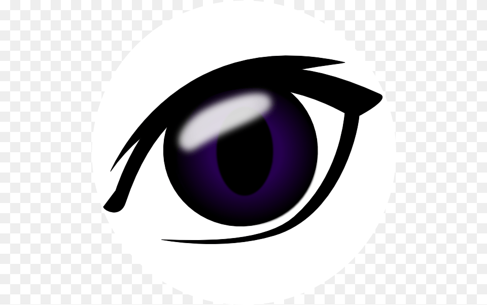 Anime Eye No Background 600x600 Clipart Download Devil Eye Drawing, Disk, Electronics Free Png