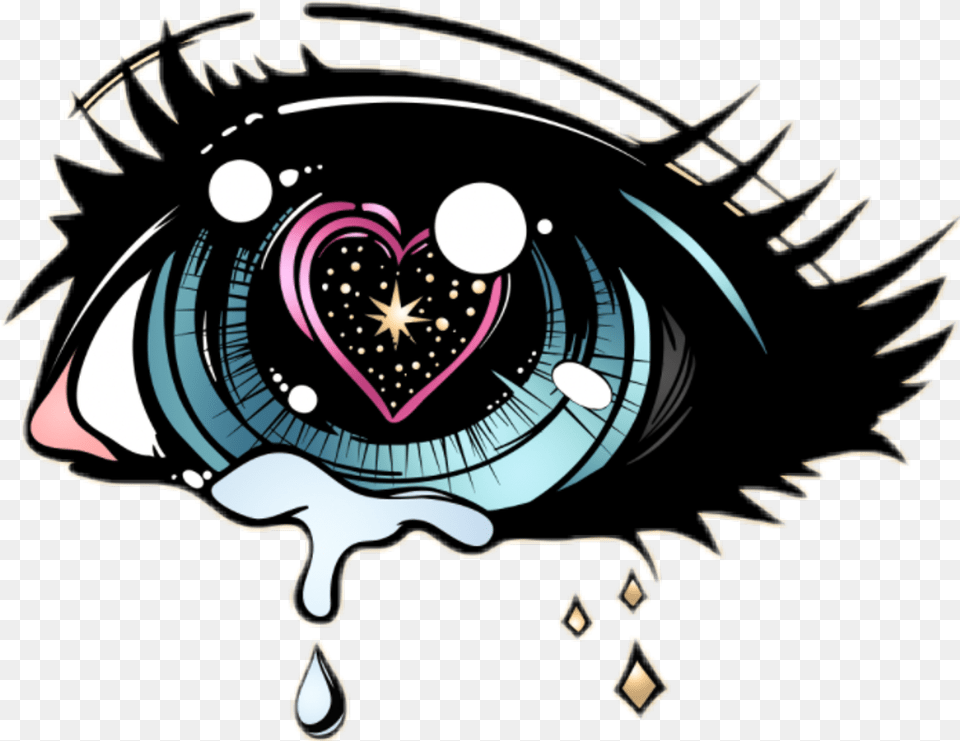 Anime Eyes Crying Drawing Crying Eyes Drawing Anime, Art, Graphics, Adult, Female Free Transparent Png