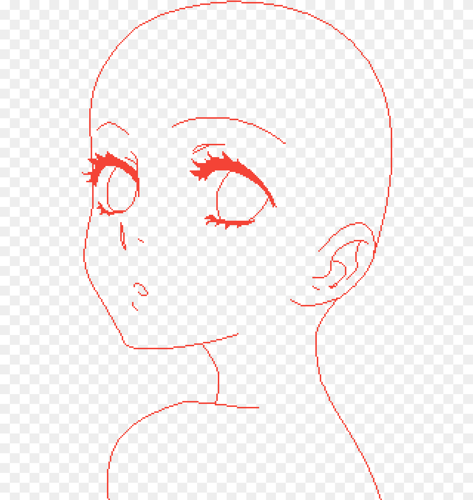 Anime Face Base Female, Head, Person, Body Part, Neck Png
