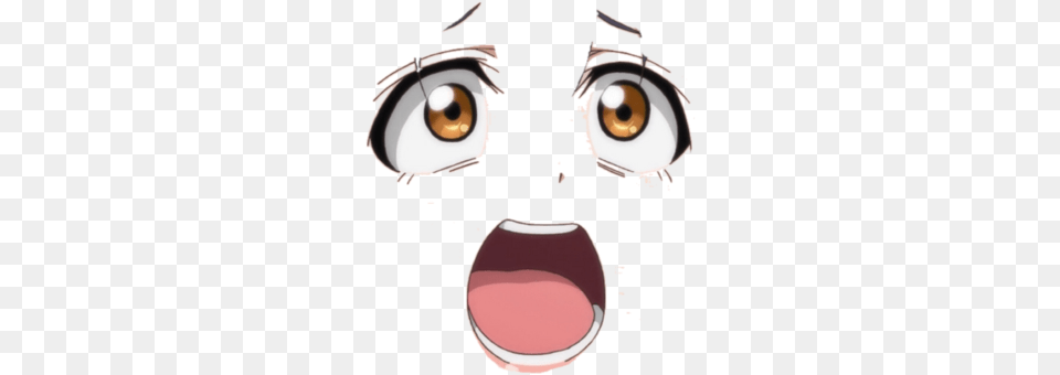 Anime Face Lo Scared Anime Face, Accessories, Earring, Jewelry, Ping Pong Free Transparent Png