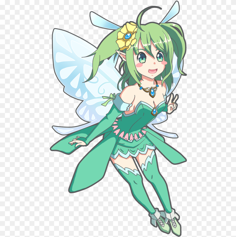 Anime Fairy, Book, Comics, Publication, Baby Free Png