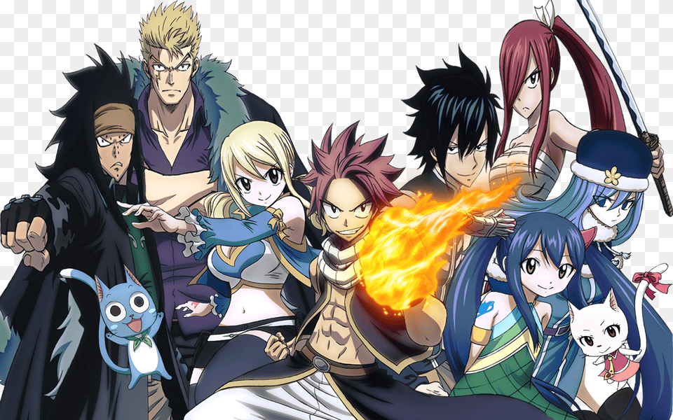 Anime Fairy Tail, Adult, Publication, Person, Female Png Image