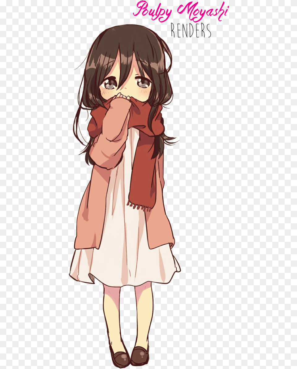 Anime Female Child, Book, Comics, Publication, Person Free Transparent Png