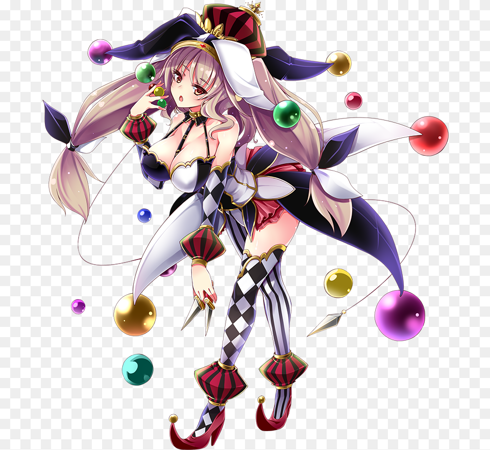 Anime Female Jester, Book, Comics, Publication, Graphics Png Image