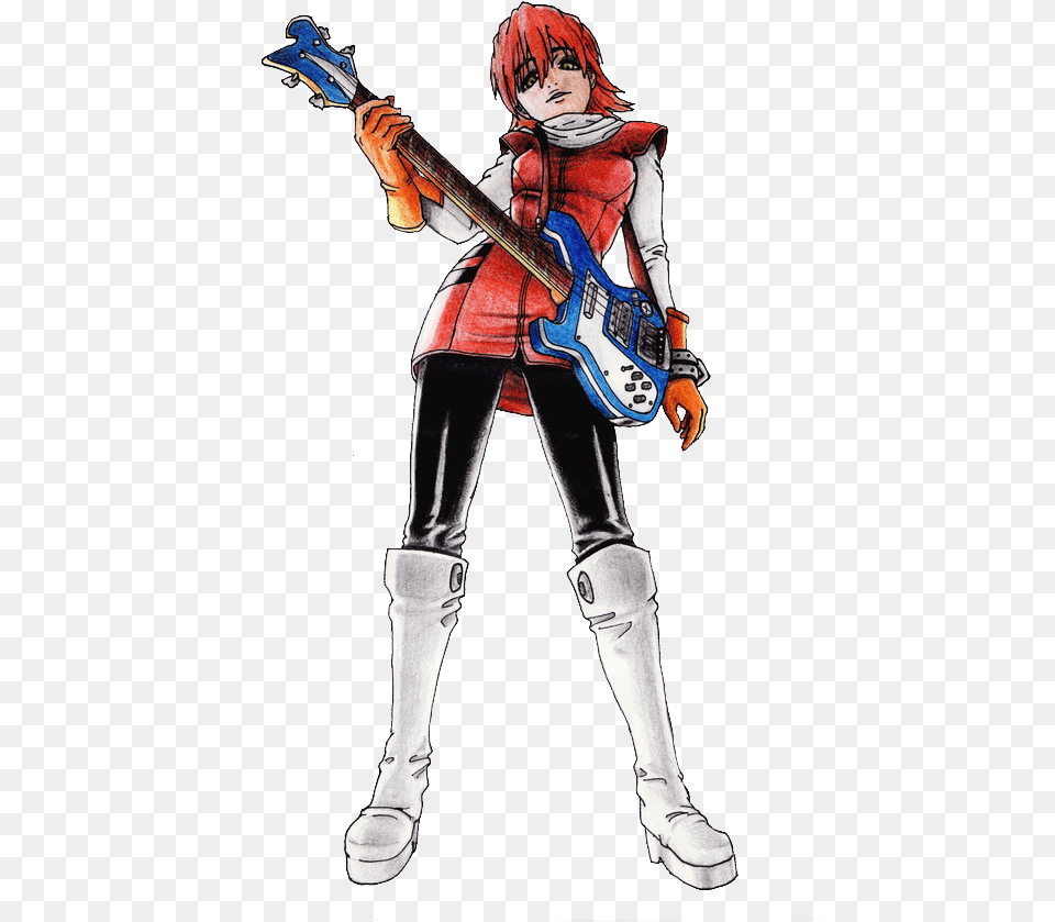 Anime Flcl And Fooly Cooly Flcl, Adult, Publication, Person, Woman Free Transparent Png