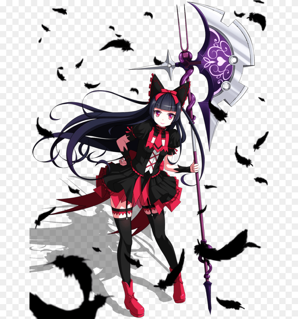 Anime Gate Rory Mercury Anime Gate Rory Mercury, Book, Comics, Publication, Person Png