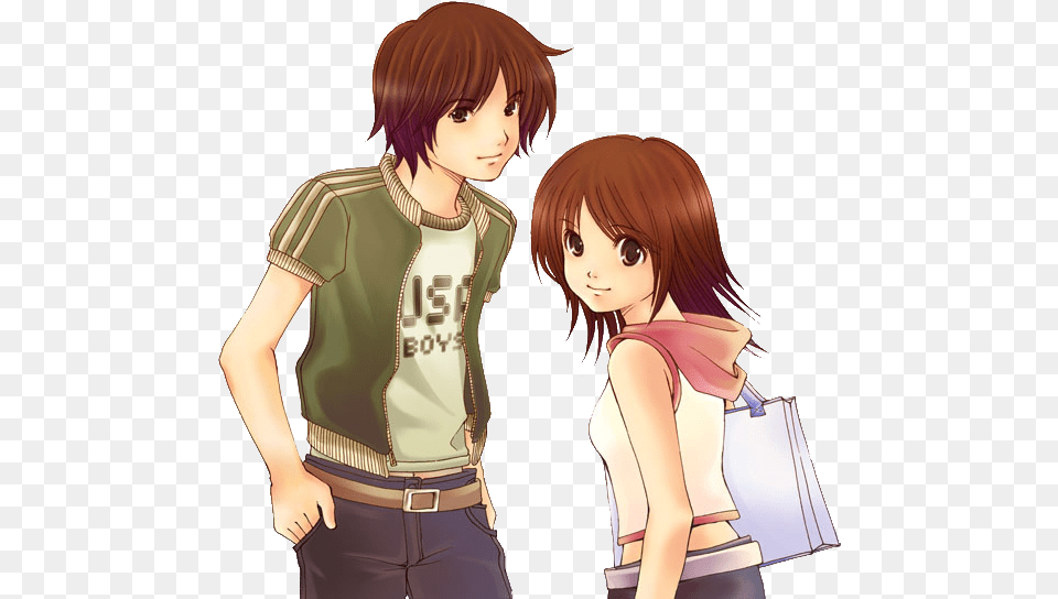 Anime Gf And Bf, Publication, Book, Comics, Adult Free Png