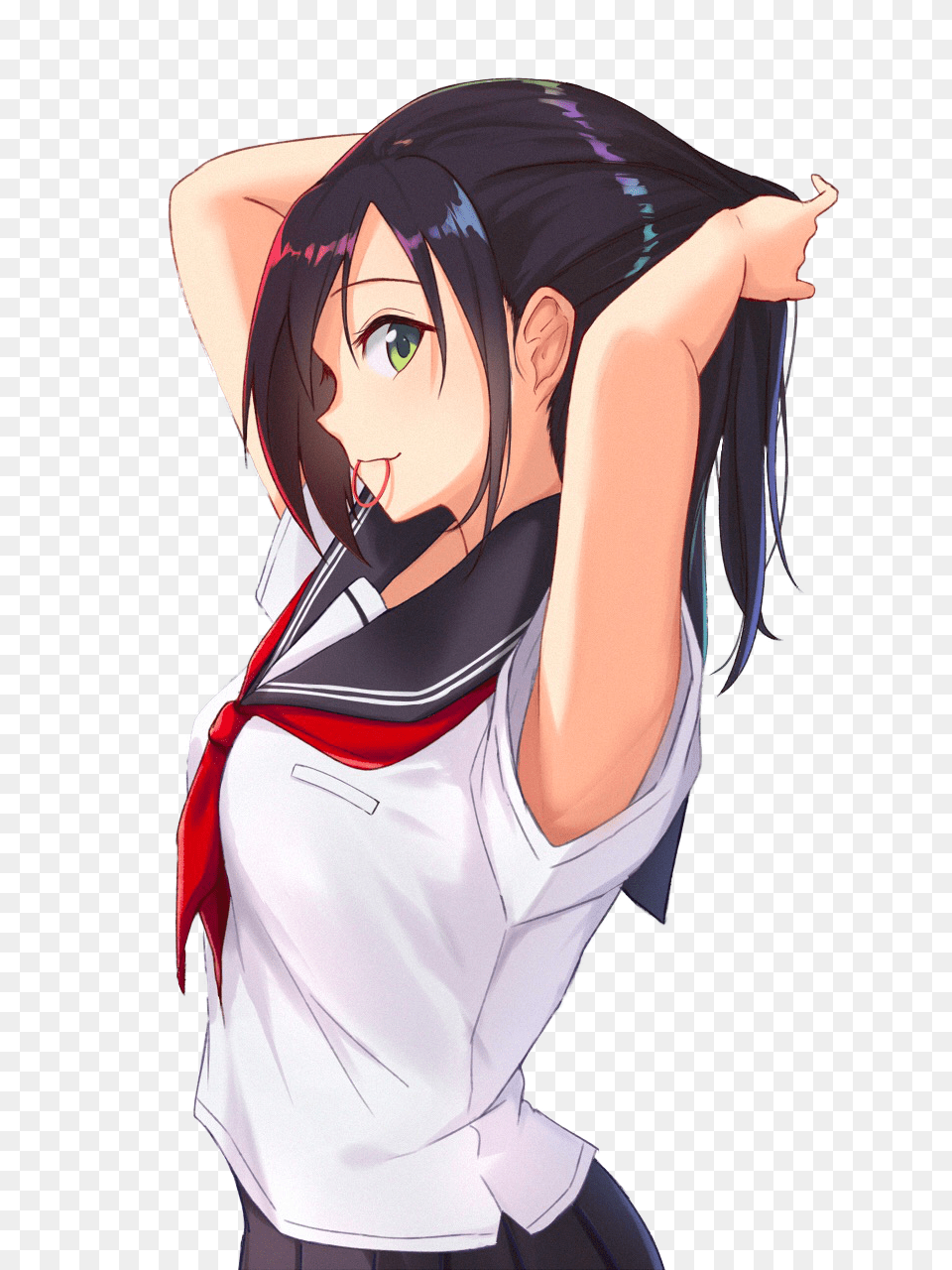 Anime Girl, Adult, Publication, Person, Woman Free Transparent Png