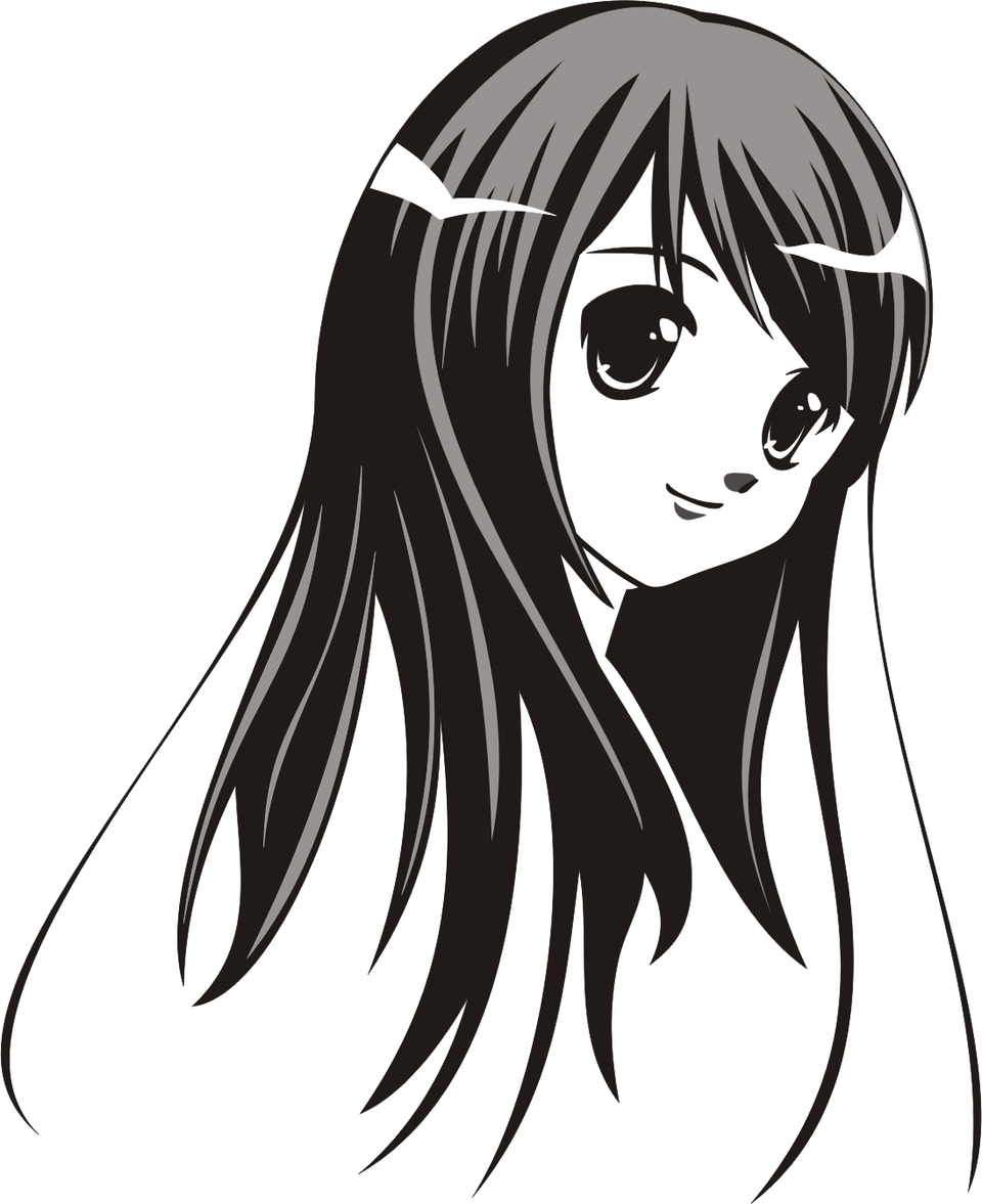 Anime Girl, Book, Comics, Publication, Manga Png Image