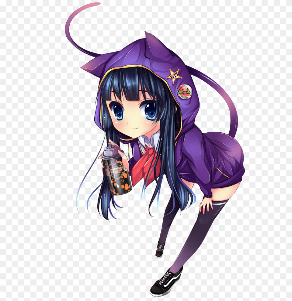 Anime Girl, Book, Publication, Comics, Adult Png Image