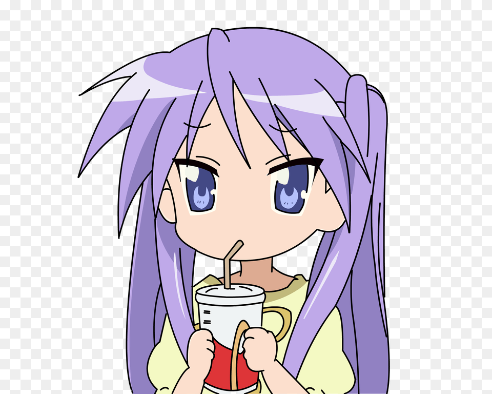 Anime Girl, Book, Comics, Publication, Baby Free Png Download