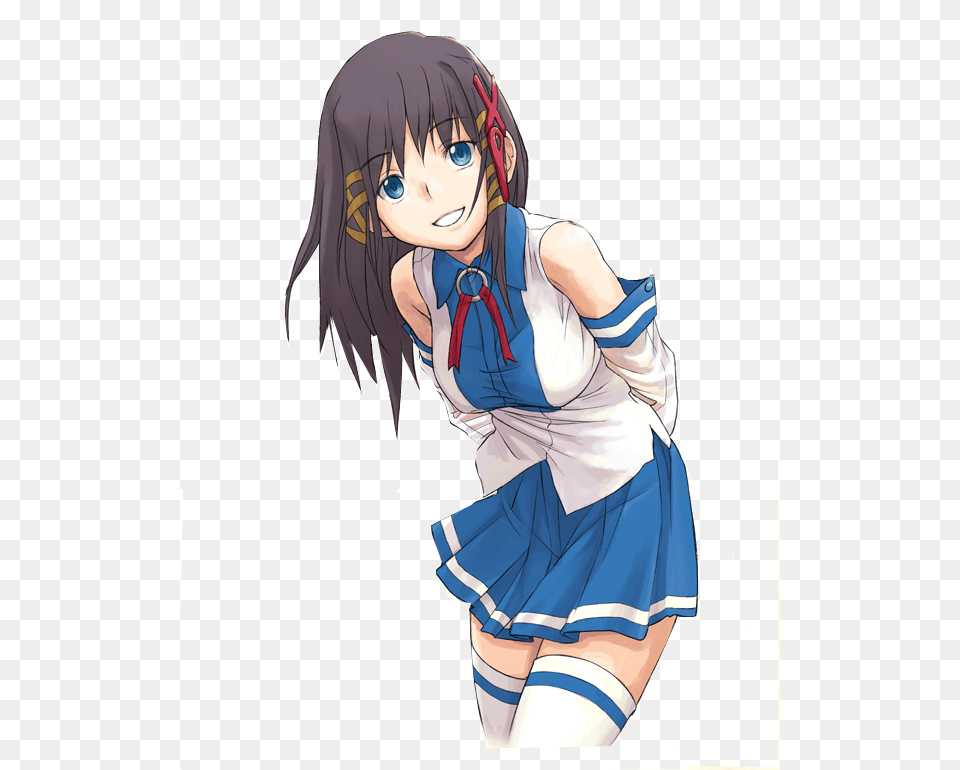 Anime Girl, Book, Comics, Publication, Person Free Png