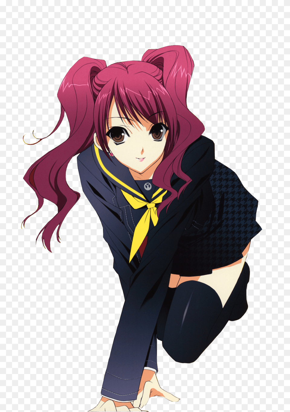 Anime Girl, Publication, Book, Comics, Adult Free Png Download