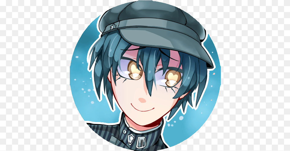 Anime Girl Blue Hair Icon Aesthetic Blue Hair Anime Boys, Book, Comics, Publication, Person Png Image