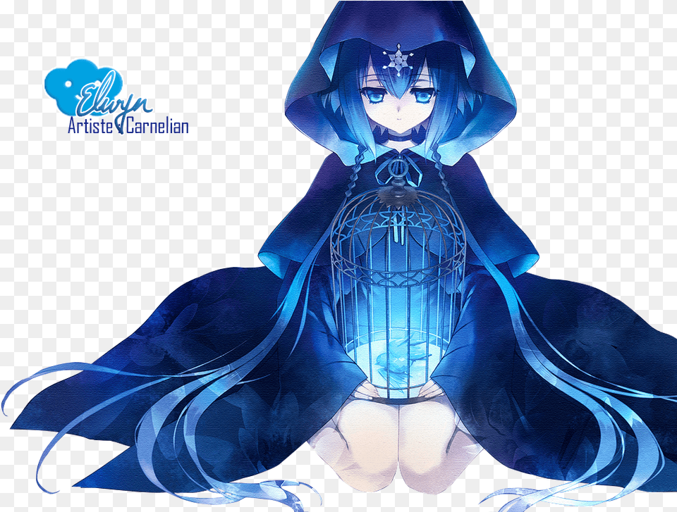 Anime Girl Blue Hair Magic, Adult, Wedding, Person, Woman Free Transparent Png